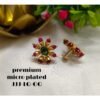 One gram gold  earreengs |one gram gold  jewellerystud earreengs