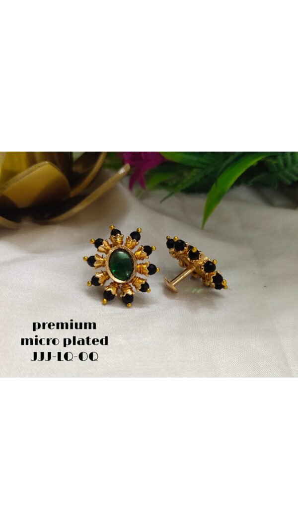 One gram gold  earreengs |one gram gold  jewellerystud earreengs