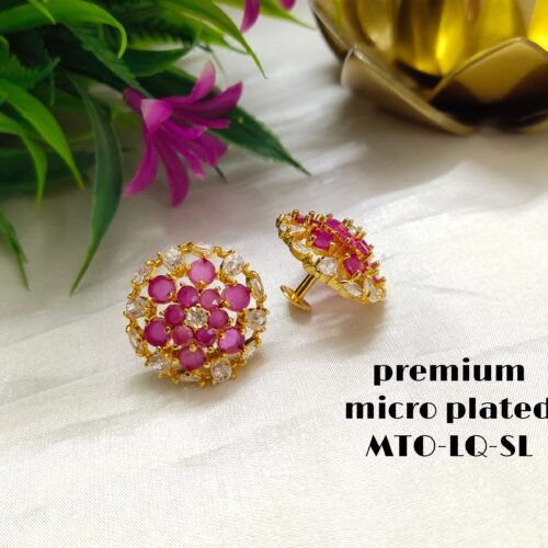 One gram gold Earrings | One gram gold Jewellery