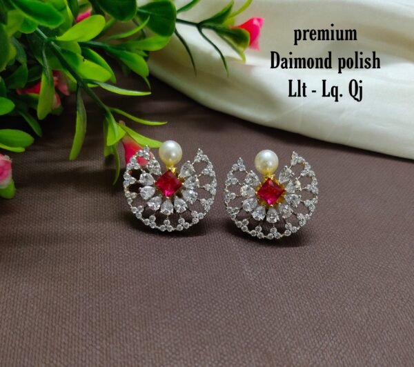 One gram gold  earreengs |one gram gold  jewellerystud earreengs