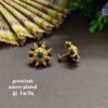 One gram gold  earreengs |one gram gold  jewellerystud earreengs