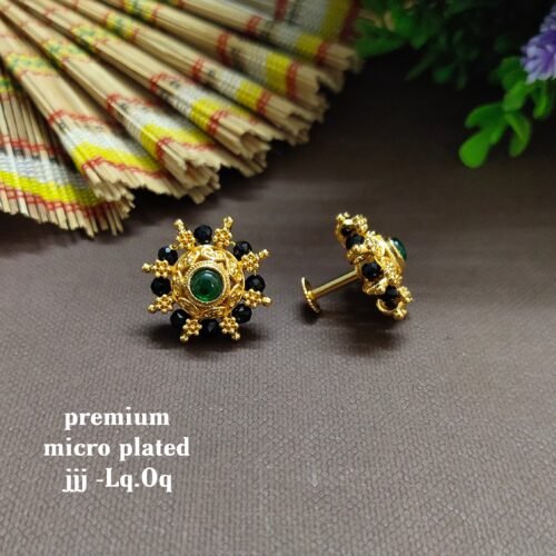 One gram gold  earreengs |one gram gold  jewellerystud earreengs