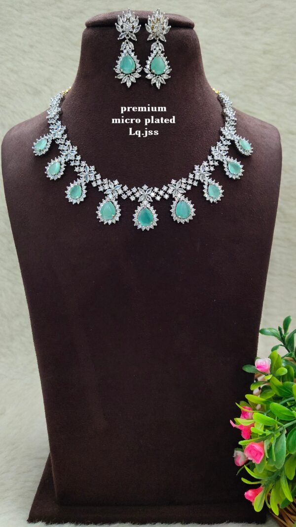 onegram gold Jewellery   One gram gold Necklace