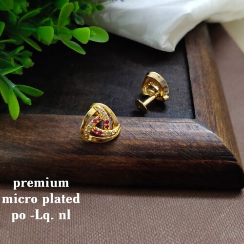 One gram gold Earrings | one gram gold jewellery | Studs Earrings