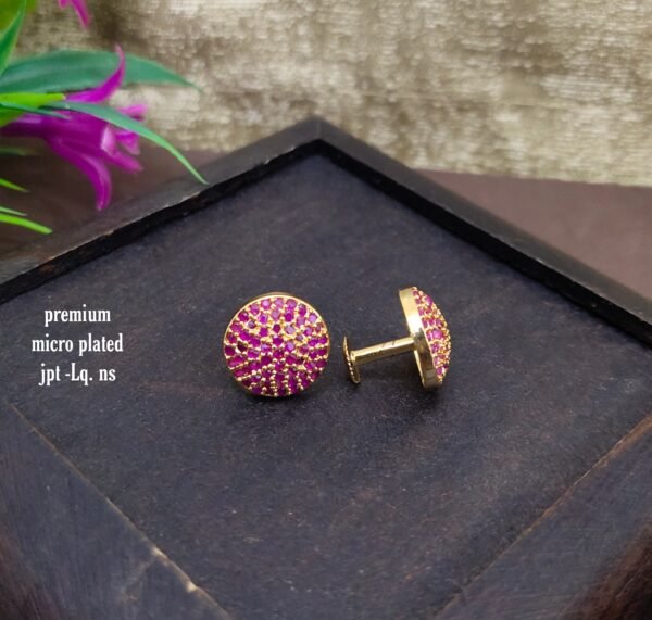 One gram gold Earrings | one gram gold jewellery | Studs Earrings