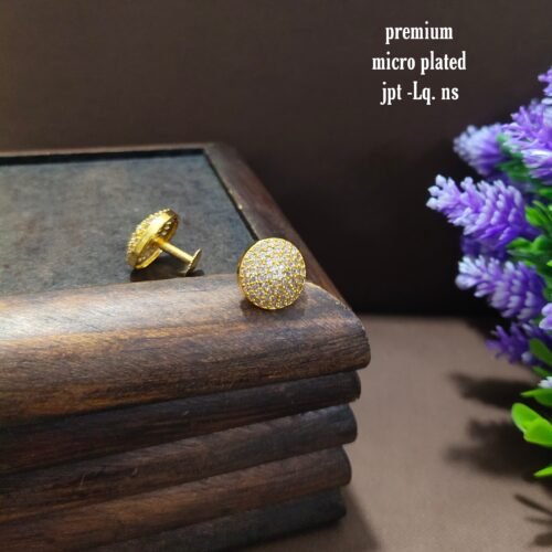One gram gold Earrings | one gram gold jewellery | Studs Earrings