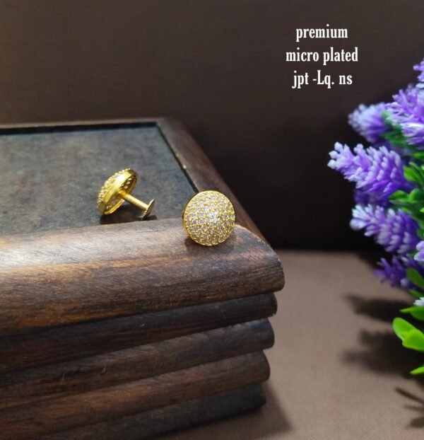 One gram gold Earrings | one gram gold jewellery | Studs Earrings