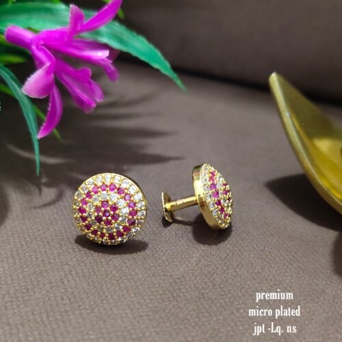 One gram gold Earrings | one gram gold jewellery | Studs Earrings