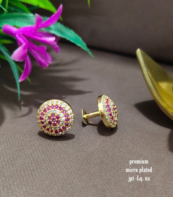 One gram gold Earrings | one gram gold jewellery | Studs Earrings