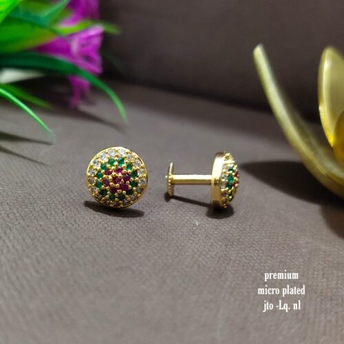 One gram gold Earrings | one gram gold jewellery | Studs Earrings