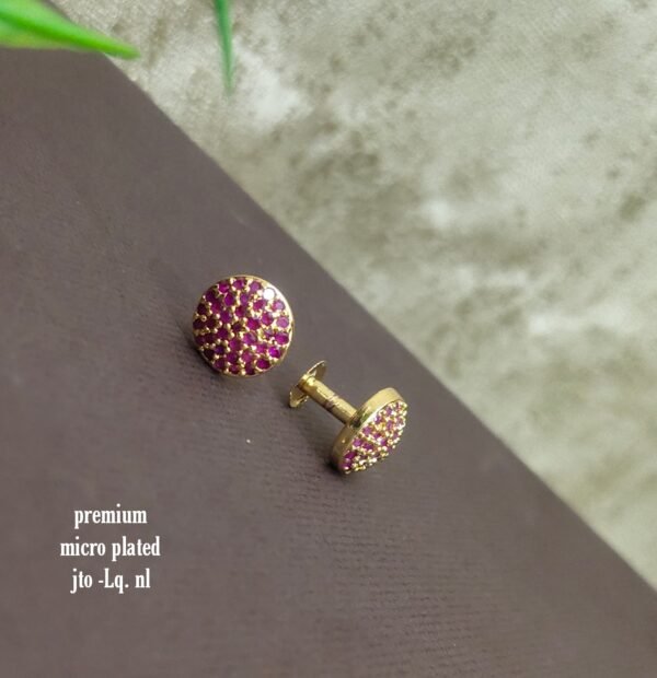 One gram gold Earrings | one gram gold jewellery | Studs Earrings