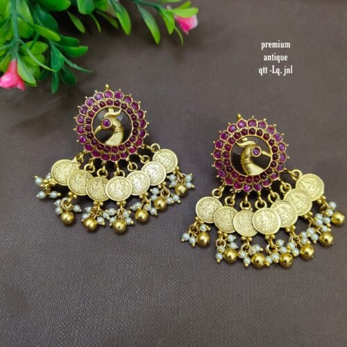 One  gram  gold  Earrings |one gram gold  jewellery  stud Earring