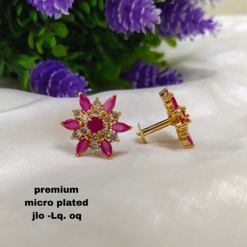 One gram gold Earrings | one gram gold jewellery | Studs Earrings