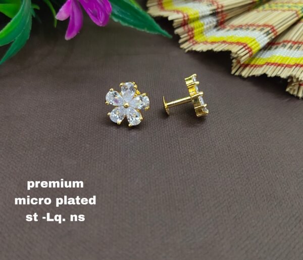 One gram gold Earrings | one gram gold  jewellery | Studs Earrings