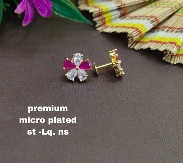 One gram gold Earrings | one gram gold  jewellery | Studs Earrings