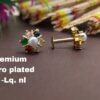 One gram gold Earrings | one gram gold jewellery | Studs Earrings