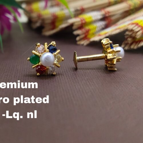 One gram gold Earrings | one gram gold jewellery | Studs Earrings