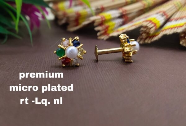 One gram gold Earrings | one gram gold jewellery | Studs Earrings