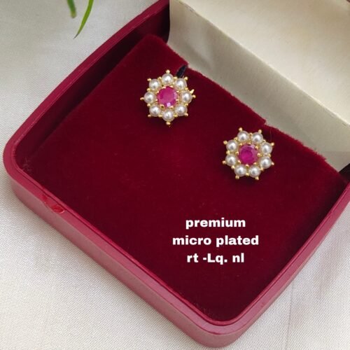 One gram gold Earrings | one gram gold jewellery | Studs Earrings