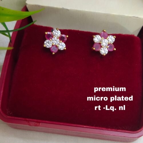 One gram gold Earrings | one gram gold jewellery | Studs Earrings