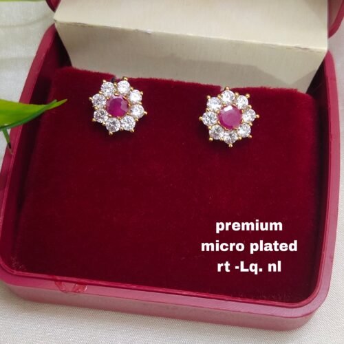 One gram gold Earrings | one gram gold jewellery | Studs Earrings