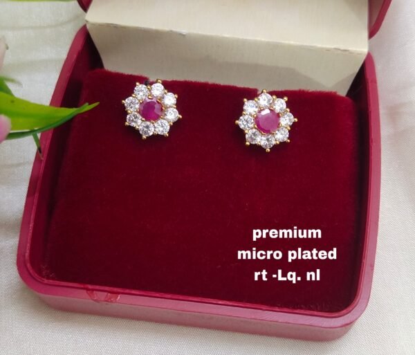 One gram gold Earrings | one gram gold jewellery | Studs Earrings