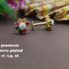 One gram gold Earrings | one gram gold jewellery | Studs Earrings