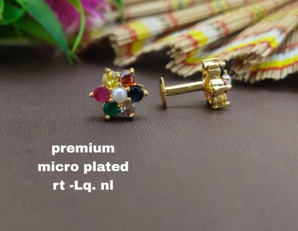 One gram gold Earrings | one gram gold jewellery | Studs Earrings