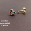 One gram gold Earrings | one gram gold jewellery | Studs Earrings