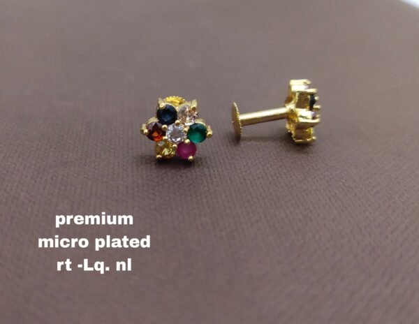 One gram gold Earrings | one gram gold jewellery | Studs Earrings