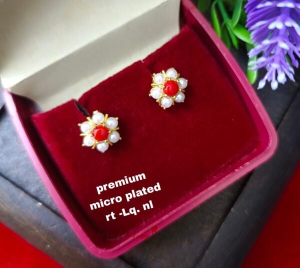 One gram gold Earrings | one gram gold  jewellery | Studs Earrings