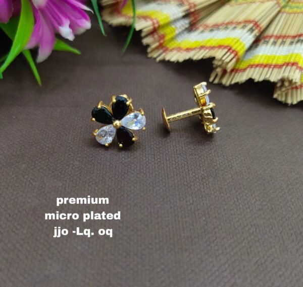 One gram gold Earrings | one gram gold  jewellery | Studs Earrings