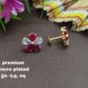 One gram gold Earrings | one gram gold  jewellery | Studs Earrings