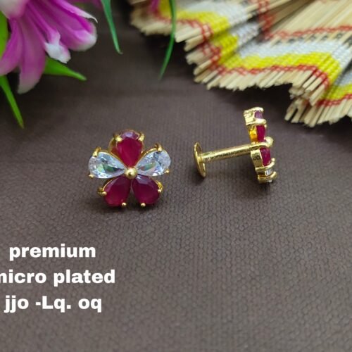 One gram gold Earrings | one gram gold  jewellery | Studs Earrings