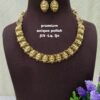 One gram gold Jewellery - South Indian Jewellery - One gram gold Antique Necklaces