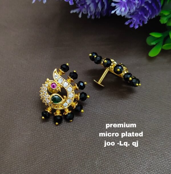 One gram gold  earrings |one gram gold  jewellery |  stud earrings
