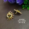 One gram gold  Earrings |one gram gold  jewellery |  stud Earrings