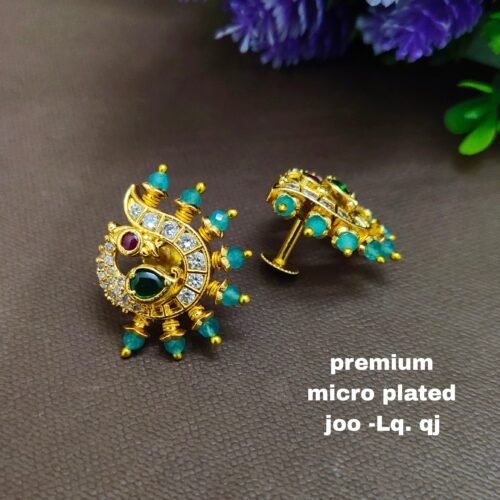 One gram gold  Earrings |one gram gold  jewellery | stud Earrings