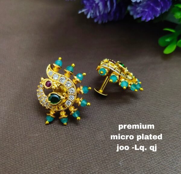 One gram gold  Earrings |one gram gold  jewellery | stud Earrings