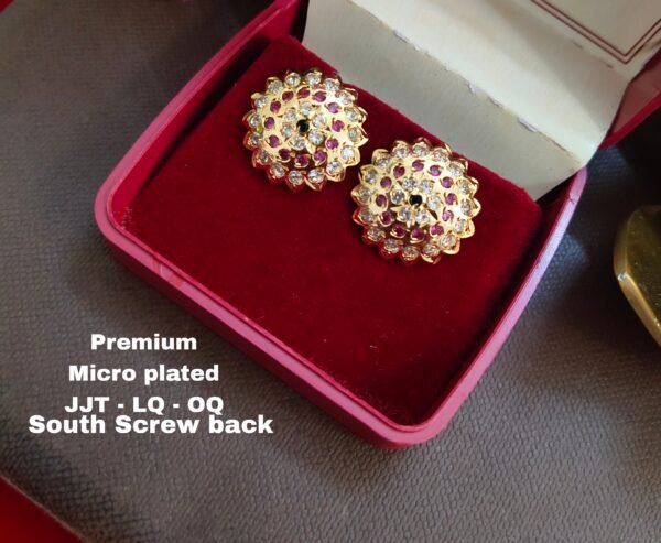 One gram gold  Earrings |one gram gold  jewellery | stud Earrings