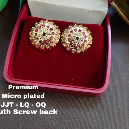 One gram gold  Earrings |one gram gold  jewellery | stud Earrings