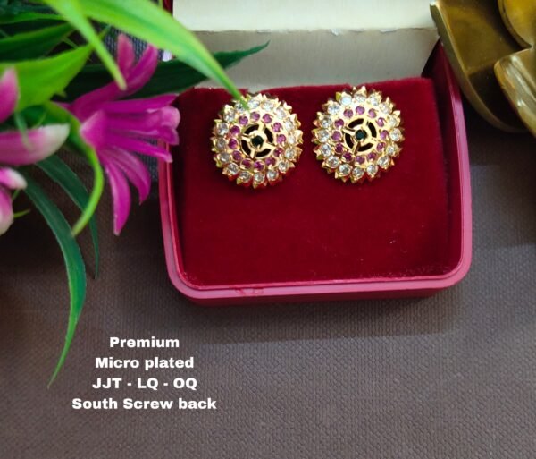 One gram gold  Earrings |one gram gold  jewellery | stud Earrings