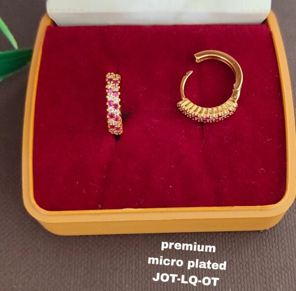 One  gram  gold  Earrings | one  gram gold  jewellery  Hoop  Earrings