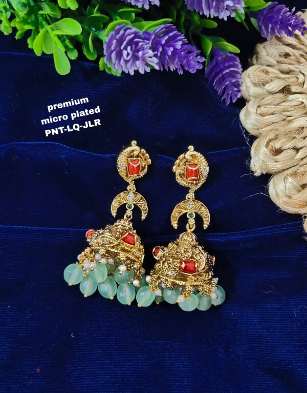 One  gram  gold  Earrings |one gram gold  jewellery  Jumka  Earrings