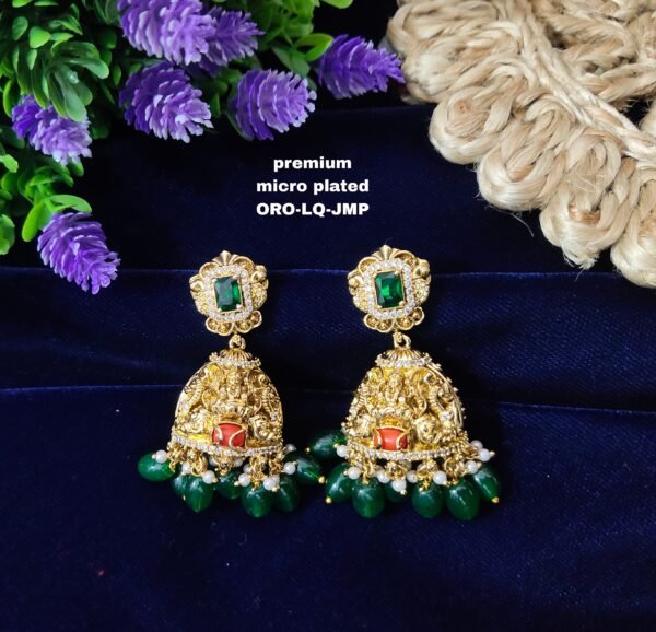 One  gram  gold  Earrings |one gram gold  jewellery   jumka  Earrings