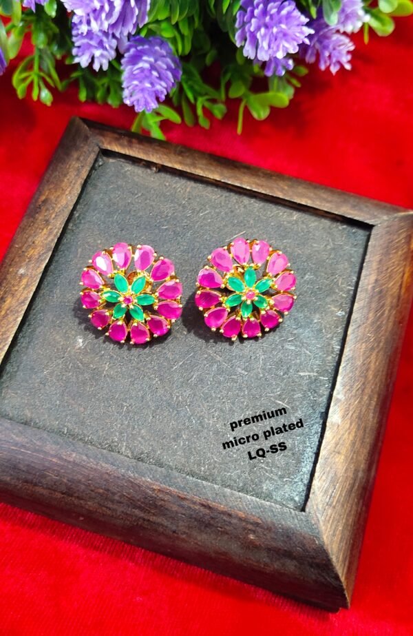 One gram gold Earrings | One gram gold Jewellery