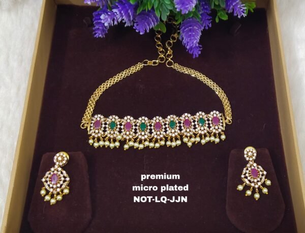 One gram gold Chocker | One gram gold Neckalce