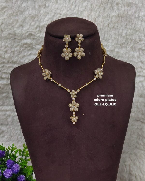 One gram gold Jewellery | One gram gold Neckalce | Neckalce