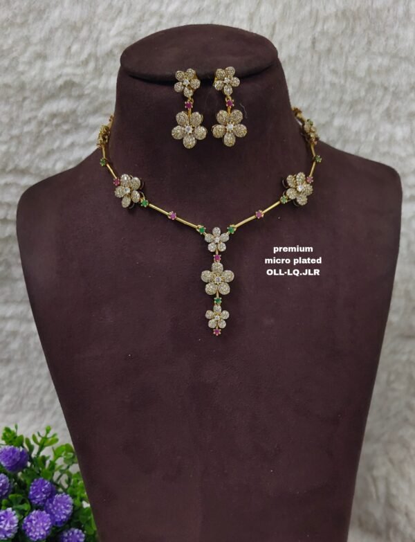 One gram gold Jewellery | One gram gold Neckalce | Neckalce