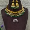 One gram gold Jewellery - South Indian Jewellery - One gram gold Antique Necklaces